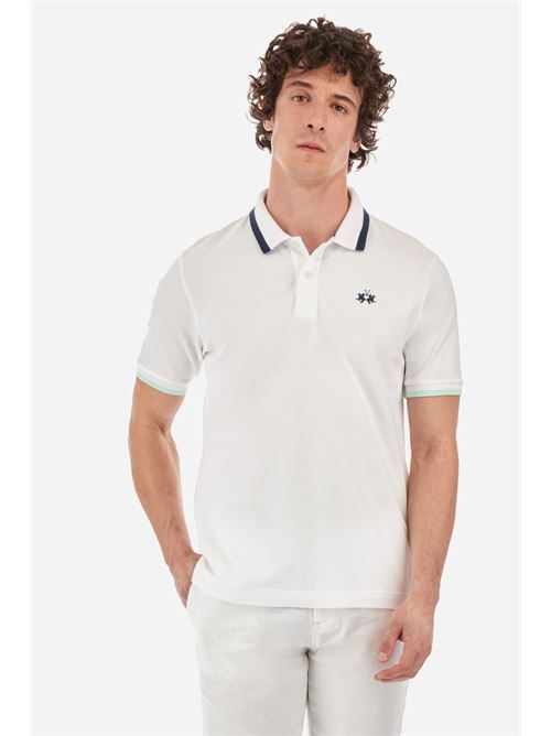 MAN POLO S/S PIQUET STRETCH LA MARTINA | YMP006-PK001/00001